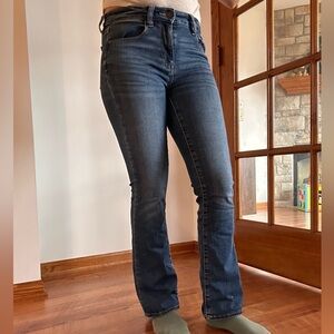 American Eagle Outfitters Dark Blue Boot Cut Jeans